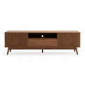 Szafka RTV z drewna orzechowego 160x40x50 cm