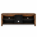 Szafka RTV drewniana/czarna z płyty MDF 150x40x50 cm